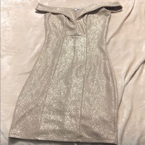 Charlotte Russe Gold Cocktail Dress